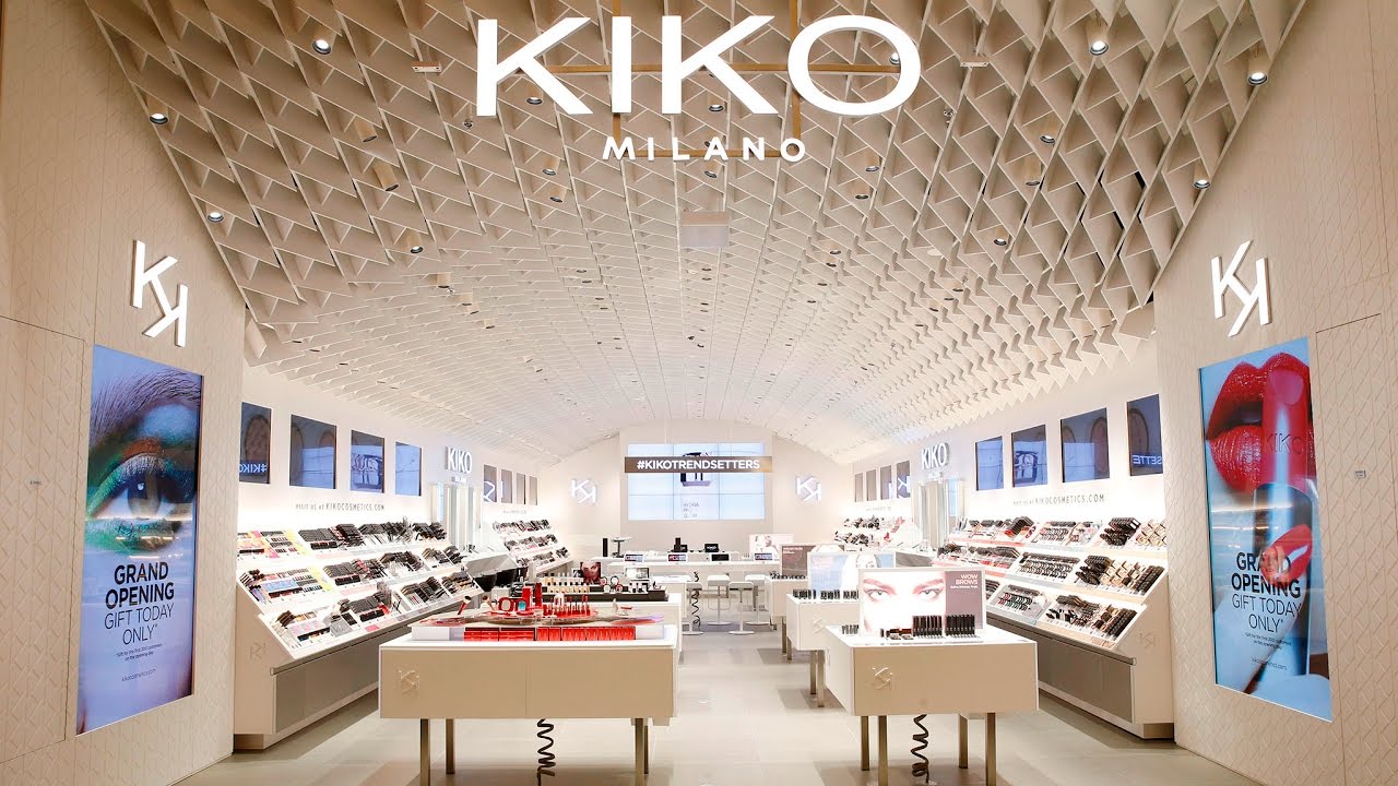 KIKO store and digital monitors